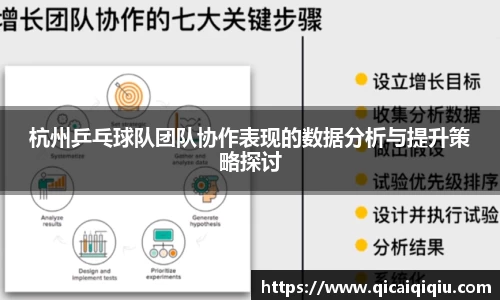 杭州乒乓球队团队协作表现的数据分析与提升策略探讨